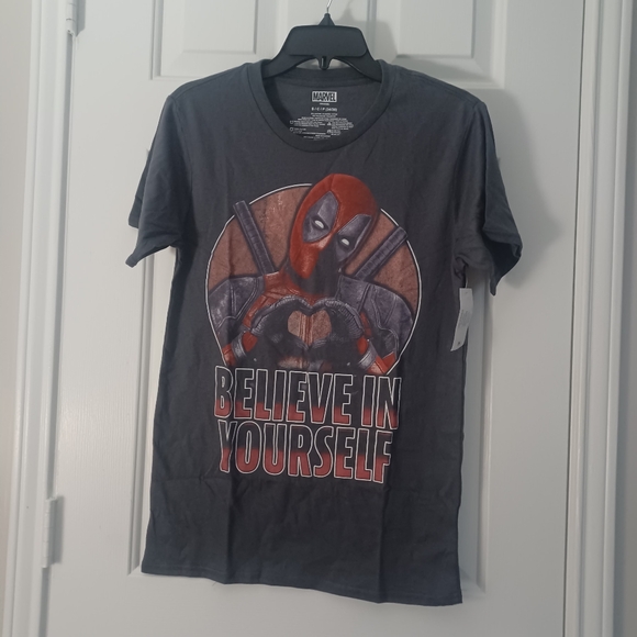 Spiderman Tops - Spiderman Tee Believe In Yourself Sz S